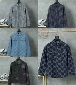Gucci Louis Vuitton LV Fashion Hot-Selling Denim Shirt-4781