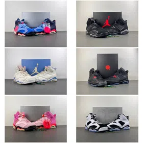 Awake NY Air Jordan 6 OG Retro Basketball Shoes Comfortable Fit-6635  